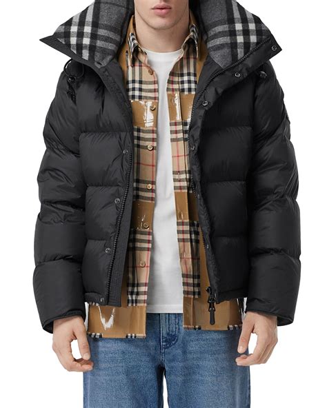 burberry jas lockwell puffer|Burberry Lockwell Detachable Sleeve Check Hooded Puffer .